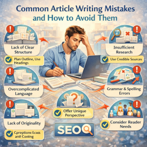 Common Article Writing Mistakes and How to Avoid Them